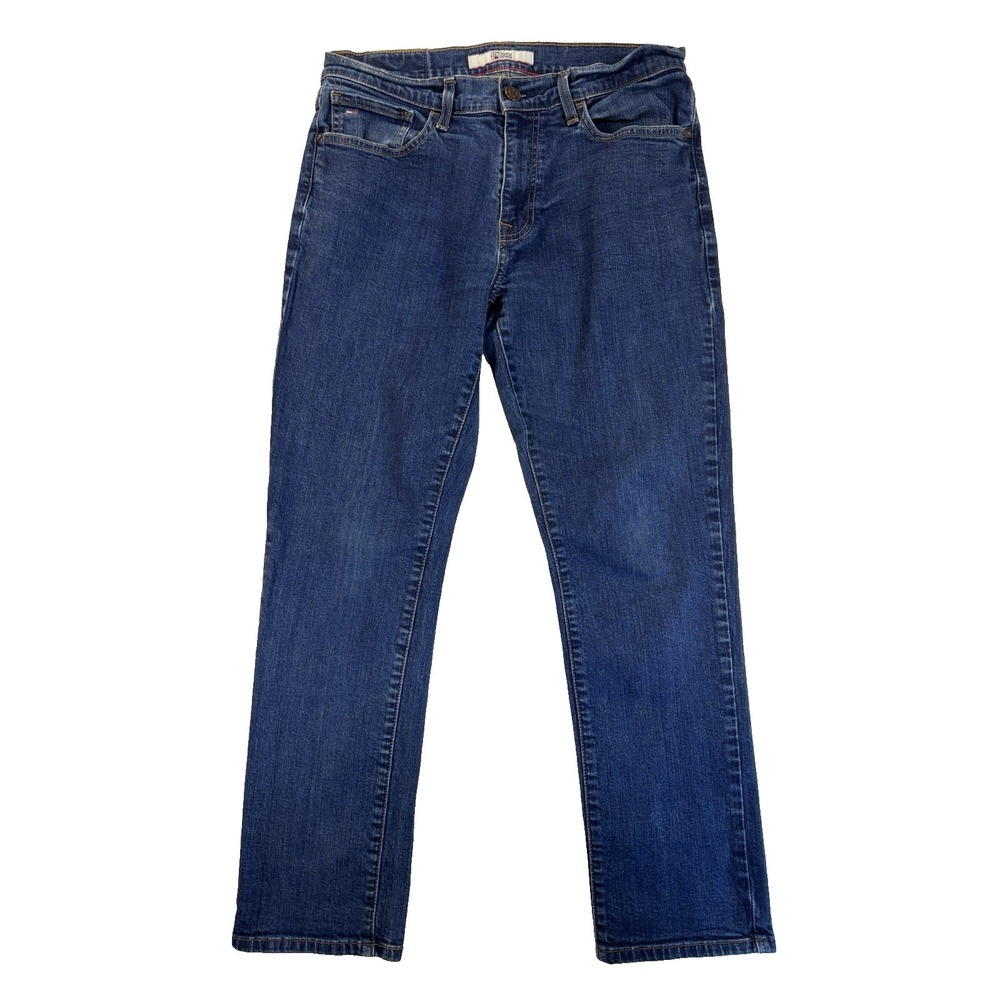 Tommy Hilfiger Men's 32X28 Straight Jeans Classic Everyday Casual Workwear Chore